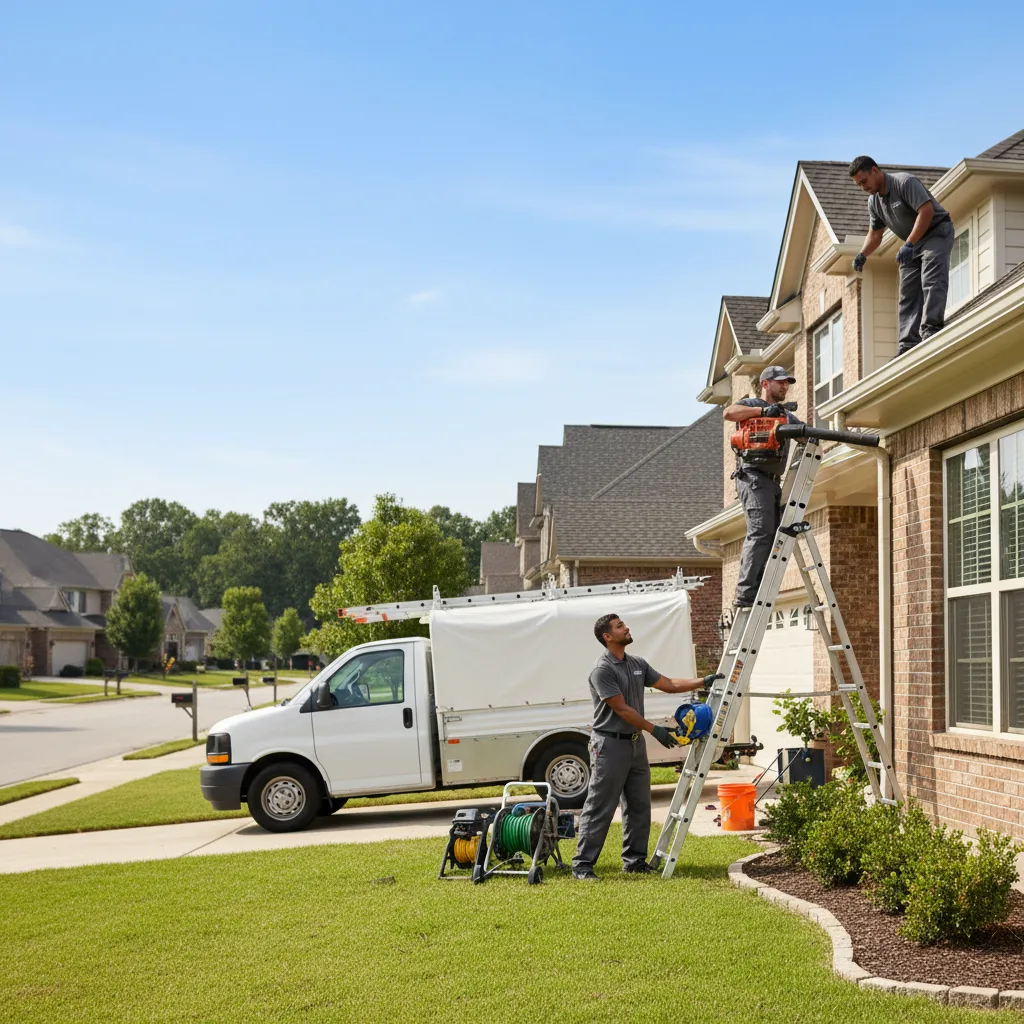 Home Gutter Service in Ferris, TX near me